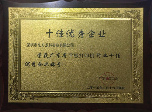 Top 10 Outstanding Enterprises