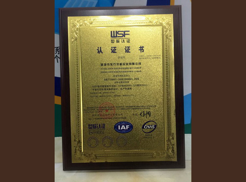 World Standard Certification